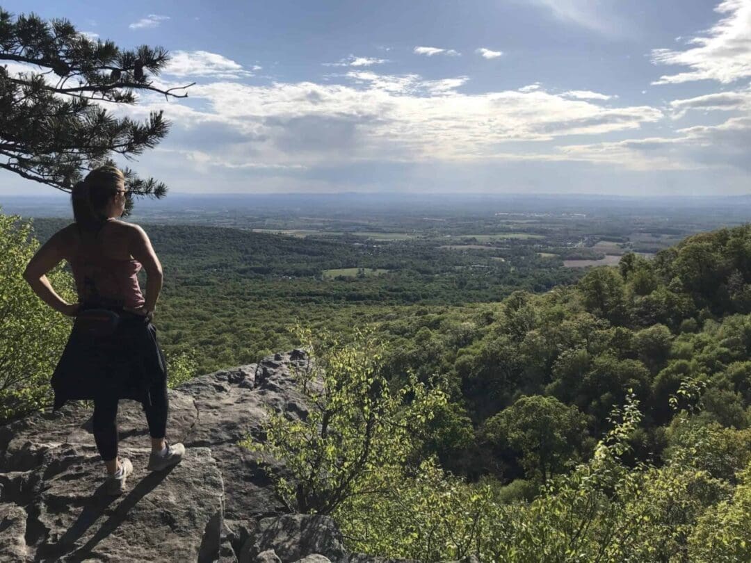 Annapolis Rock Hike Viewpoint Near Frederick Md