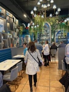 a Group of People Enjoy a Lively Meal Together at One of the Popular Restaurants in Frederick Md