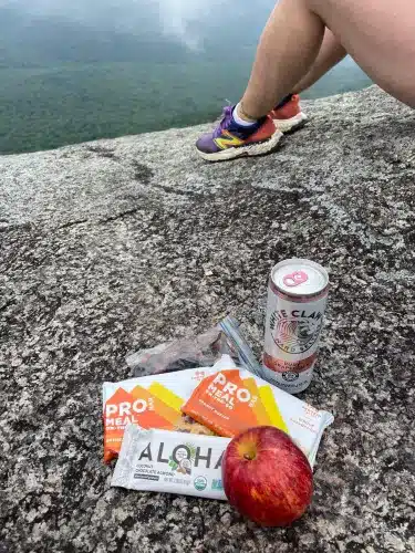 Snacks top of old rag hike scaled