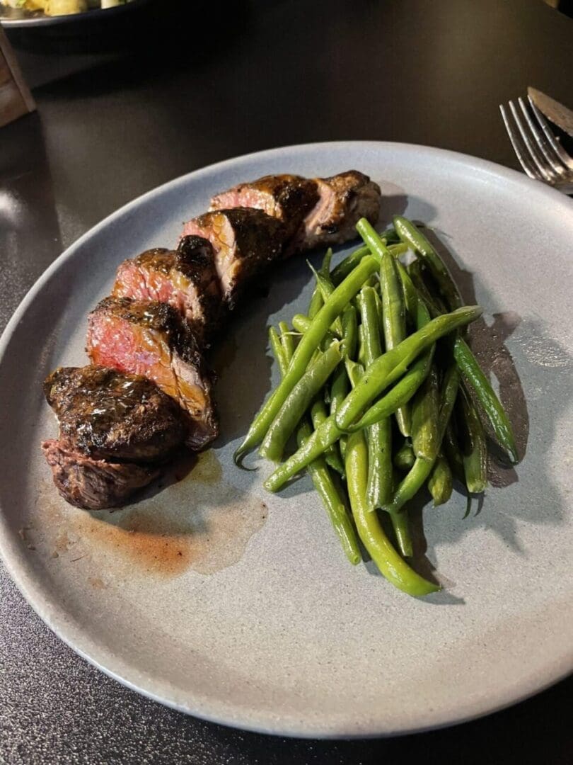 a Steak Dinner Entree at the Wine Kitchen on the Creek in Frederick Md Steak is Their Signature Dish